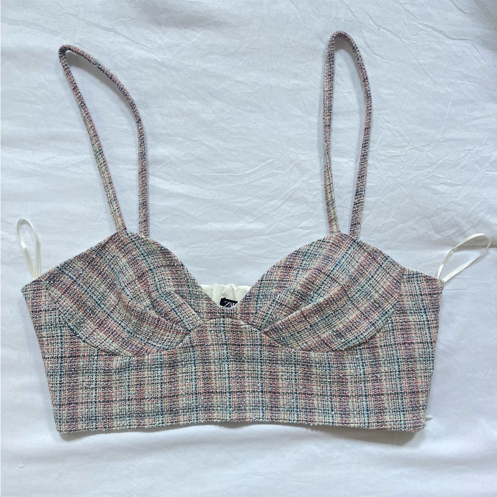 zara crop top